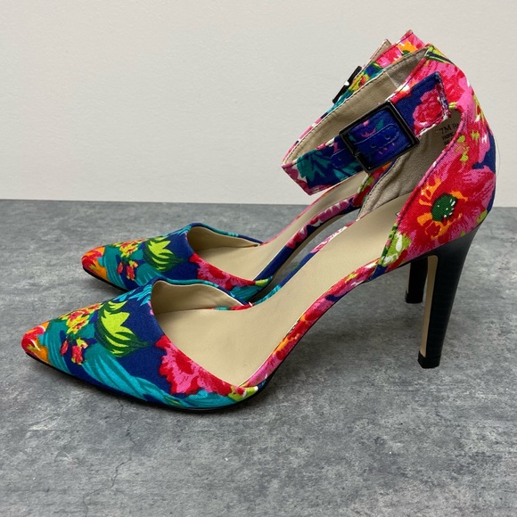 Floral and Fabulous Bp Heels - Size 7M - Picture 7 of 12